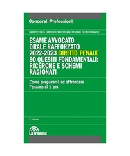 Esame avvocato. Orale