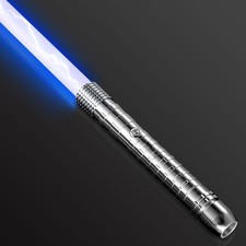 Spada laser RGB 11 colori con metallo Hilt, spada laser ricaricabile USB FX c...