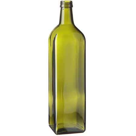 Bottiglia vetro per olio - in,