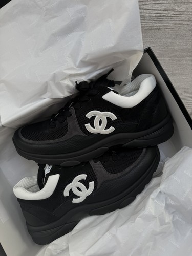 Sneakers chanel bianche nere - sneakers,