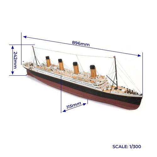 Occre titanic kit - occre, montaggio