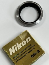 Nikon BR-2 Anello Adattatore Macro per Soffietto Attacco Messa a Fuoco Modello