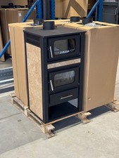 Stufa a legna con vano cottura