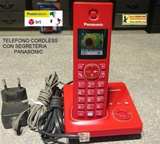 TELEFONO CORDLESS PANASONIC KX-TG7861JT3 CON SEGRETERIA DISPLAY COLORI PERFETTO