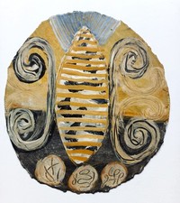 Giuseppe Amadio - Senza titolo - Tecnica mista cu carta pesante