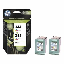 BLISTER KIT 2 X CARTUCCIA INKJET HP 344 COLORE - C9504EE ORIGINALE