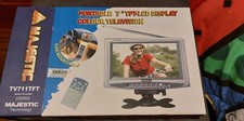 MINI TV PORTATILE MAJESTIC 7" DISPLAY TFT-LCD