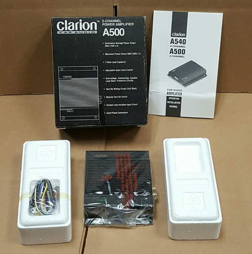 Amplificatore canali clarion - canali,