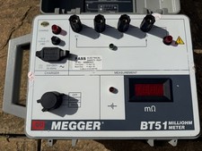 Megger Bt51 milliohmetro