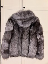 Pelliccia di volpe argentata