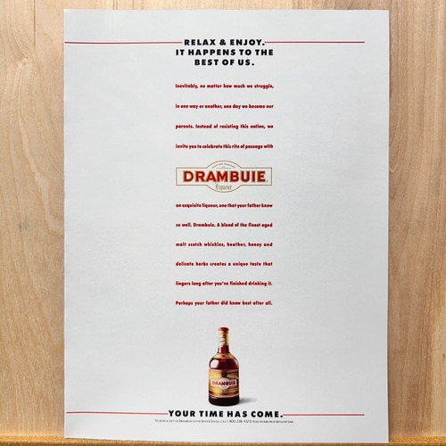 Liquore drambuie anni - 90, è