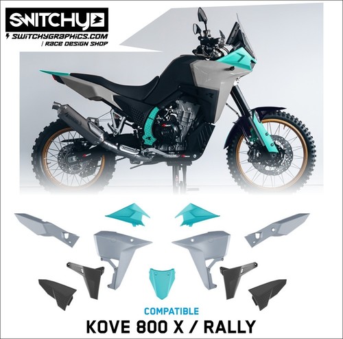 Kit plastiche carene kove - kit,