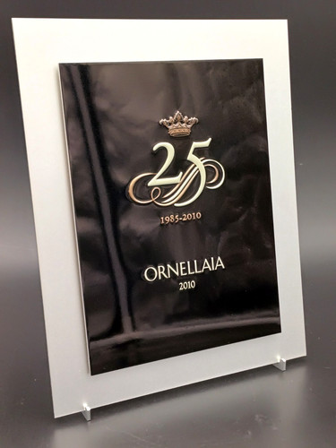 Ornellaia 2010 targhetta - ornellaia,