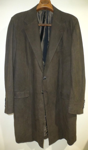Kiton cappotto pelle 48 - pelle, 58/48