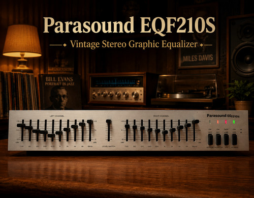 Parasound eqf210s rare - parasound, 🌈rare🌈