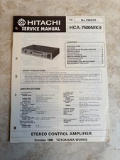 HITACHI HCA-7500MKII