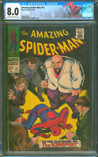 Amazing Spider-Man #51 🌟 CGC 8.0 🌟 2° apparizione di KINGPIN Marvel Comic 1967