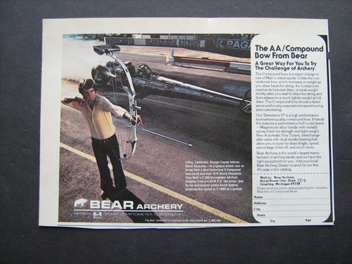 1977 orso tiro - con, l'arco