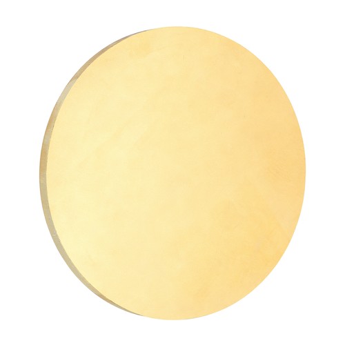 Piastra tonda ottone - in,