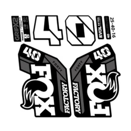 Adesivo forcella per 2025 fox - adesivo,