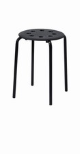 Sgabello ikea marius nero - marius,