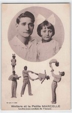 c1905 cartolina, circo