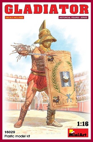 Gladiator figure plastic - gladiator,
