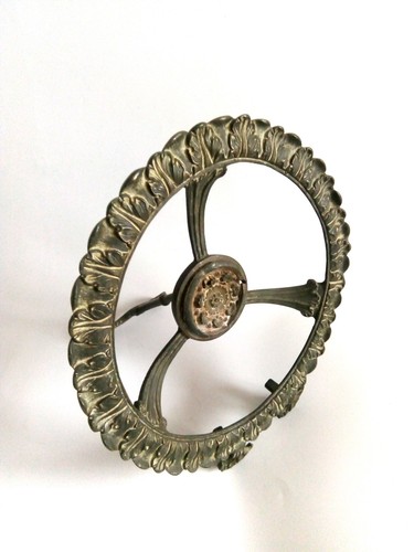 Antique brass stand - antique,