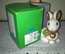 CONIGLIO CON QUADRIFOGLIO CON SCATOLO  THUN (CONTATTATEMI PER INFO)