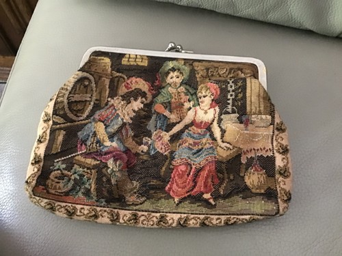 Borsa pochette arazzo vintage