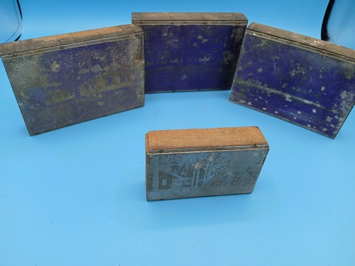 Lotto piastre stampa - piastre, metallo