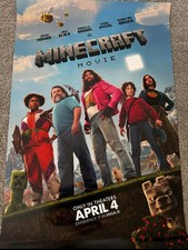 Poster premium minecraft movie - poster,