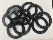 KIT 10 GUARNIZIONI GUARNIZIONE CLAXON CLACSON NERA VESPA VBA VBB VNB GS 