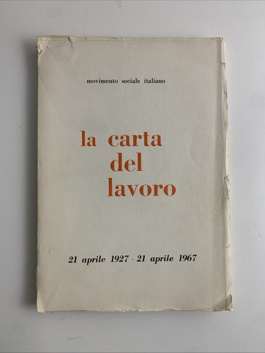 Carta del lavoro 21 - carta,