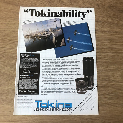 Cams59 magazine advert - magazine, 11x8