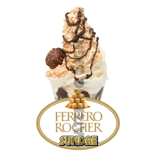 Adesivo gelato ferrero rocher - adesivo,