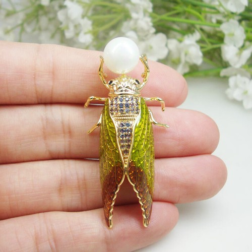 Spilla vintage cicada - spilla,
