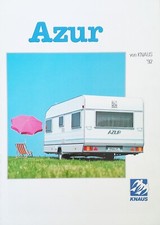Brochure depliant Knaus Azur