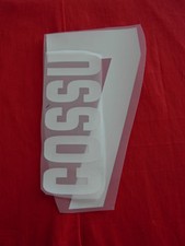 KIT COSSU 7 BIANCO X MAGLIA CALCIO CAGLIARI KAPPA NUOVO NEW 