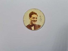 figurina dischetto metallico