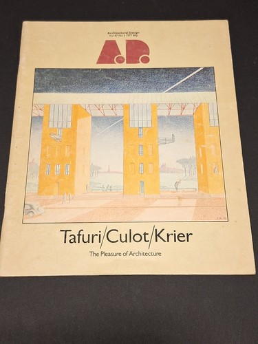 Architectural design tafuri - architectural,