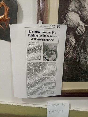 Arte sarda quadro giovanni - quadro,