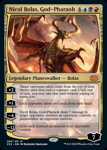 Nicol bolas god pharaoh - bolas,, god-pharaoh