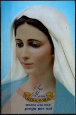 Santino pieghevole - Madonna