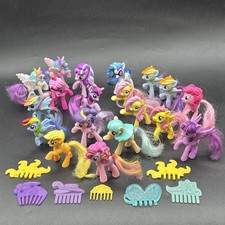 My Little Pony McDonald’s Toys 2011-2016 PVC lotto di 19 figurine/7 pettini