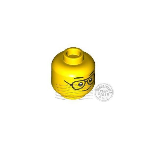 Lego 3626pb3371 omino testa - 1x,