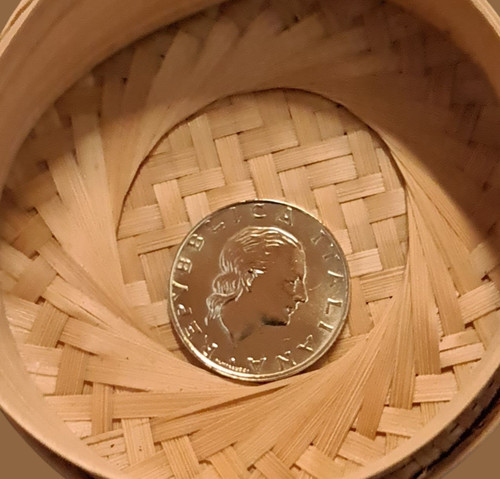 Moneta 200 lire anniversario