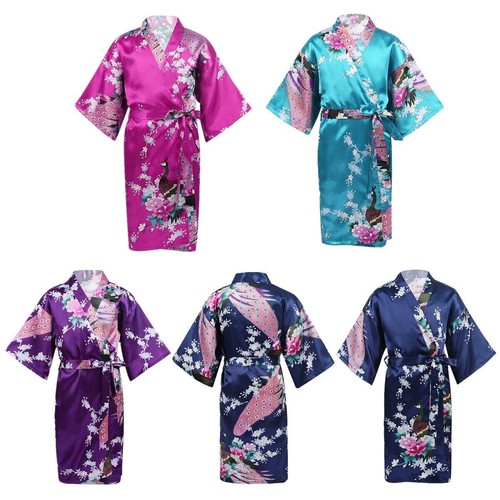 Accappatoio kimono pavone - kimono,