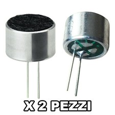 2X Capsula Microfonica pre