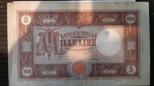 1000 lire tipo barbetti - lire,